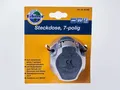 Produktbild: Filmer 7-Polige Metallsteckdose mit Federdeckel, 12V – Silber Steckdose AHK