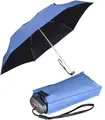 Produktbild: Knirps mini Taschenschirm Travel mit UV- und Hitze-Schutz - blue - black coating