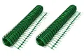 Produktbild: 2 Rollen mit je 1 m x 50 m Schutzzaun Grün - Rollzaun, Kunststoff, Absperrzaun Bauzaun Mobilzaun Schutznetz