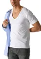 Produktbild: Mey Unterziehshirt Dry Cotton Functional Kurzarm, tiefem V-Ausschnitt, Single Jersey, mit extra-langem Rücken