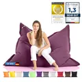 Produktbild: LAZY BAG Riesen-Sitzsack Classic XXL 140x180 cm | Sitzkissen 2-in-1 für relaxtes Sitzen & Liegen | Bequeme Indoor & Outdoor Momente Dank 4 Mio. EPS-Perlen für perfekte Ergonomie | waschbarer Bezug