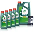 Produktbild: 4x 1 L + 5 L LITER CASTROL MAGNATEC 5W-30 A5 MOTOR-ÖL MOTOREN-ÖL