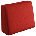 Produktbild: sunnypillow Rückenkissen Palettenkissen mit abnehmbarem Bezug Seitenkissen 60x40x20/10cm, Rot