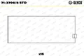 Produktbild: PLEUELLAGERSCHALE FÜR BMW 7 (E38), BMW 5 (E39) - GLYCO 71-3706/8 STD