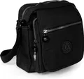 Produktbild: Bag Street Nylon Tasche Damenhandtasche schwarz 20x22x10 OTJ218S