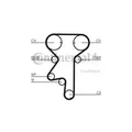 Produktbild: CONTITECH CT 975 Timing Belt Kit CT975K2