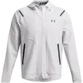 Produktbild: Under Armour Herren Kapuzenjacke UNSTOPPABLE LEFT CHEST JACKET hellgrau (206), S