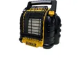 Produktbild: DEWALT DXRH012E Tragbarer Heizstrahler - 2/3 kw - wird direkt an (2) 450-Gramm-Gaskartuschen oder 11/12 kg LPG-Flaschen angeschlossen - Mit (3) USB-Anschlüssen und einer LED-Lichtleiste