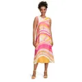 Produktbild: Betty Barclay Sommerkleid Damen mit Rundhalsausschnitt Druck rosa 46 EU