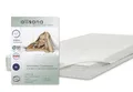 Produktbild: Allsana Allergiker Matratzenbezug für Topper 140x200x8 cm | Anti Milben Encasing | Milbenschutz für Hausstauballergiker | milbendichter Zwischenbezug | Hohenstein geprüft