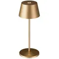Produktbild: Villeroy & Boch Akku-Tischleuchte Seoul Micro RC Alu, Eisen, Stahl Metall Gold / Black