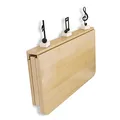 Produktbild: Wandklapptisch Aus Massivholz, Klapptisch Wandtisch, Platzsparender Schwimmender Schreibtisch Küchentisch Kindermöbel Laptoptisch Esstisch (Größe : 80x50x33cm)