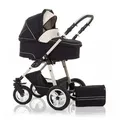 Produktbild: Coletto Kombi-Kinderwagen Leo 2 in 1 inkl. Sportsitz und umfangreichen Zubehör in 20 Farben schwarz
