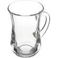 Produktbild: Pasabahce Keyif Türkische Teegläser Cay Bardagi Mit Henkel Griff, 6 Stück aus Glas transparent