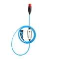 Produktbild: NRGkick 32A 5m Standard inklusive 32A 5Pol Steckeraufsatz, bis zu 22kW Ladeleistung, ohne Installation, flexible Wallbox, blau und grau