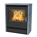Produktbild: Fireplace Dauerbrandofen Kaminofen Rönky Speckstein grau 11 kW