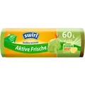 Produktbild: Swirl® Müllbeutel Reißfest, Aktive Frische, 60 Liter 4008871216397 , 1 Rolle = 8 Beutel