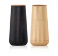 Produktbild: AdHoc Salz-/Pfeffermühle Pfeffer- und Salzmühlen-Set 2-tlg. Scape black & gold, (2 Stück), Pfeffer- und Salzmühlen-Set, 2-tlg., Ø5,8cm, Kunsstoff, mehrfarbig