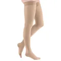 Produktbild: mediven comfort CCL2 AG Kompressionsstrümpfe normal (72-83 cm) o. Fußspitze Noppenhaftband II beige