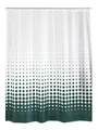 Produktbild: Ridder Duschvorhang Blacky Semitransparent-dunkelgrün Breite 180 cm