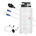 Produktbild: VEVOR Ölabsaugpumpe 15L Manuell Pneumatisch Ölabsauggerät 0,4–0,8 MPa Ölwechselpumpe Auto Absaugpumpe Handpumpe Flüssigkeitsabsaugpumpe Geeignet zum Absaugen von Motoröl Getriebeöl Bremsflüssigkeit