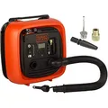 Produktbild: Black+Decker 11.0 Bar/12V-Kompressor/Luftpumpe, 160PSI, für Reifen, Bälle, Rollstühle, Etc., mit 2 Betriebsarten und Abpump-Modus, ASI400, 12 V