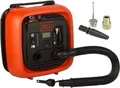 Produktbild: Black + Decker Luftpumpe 11.0 Bar/12V-Kompressor/Luftpumpe, 160PSI, mit 2 Betriebsarten (1-tlg)
