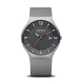 Produktbild: Bering 14440-077 Herrenuhr, Milanaise/Solar, Grau