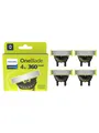 Produktbild: Philips Zubehör OneBlade QP440 - replacement blade 4 pcs