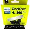Produktbild: Philips One Blade 4er Pack 360 Original Blade Ersatzklingen