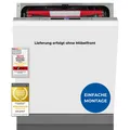 Produktbild: Exquisit Einbaugeschirrspüler 60cm,Aquastop, Bodenlicht, EGSP9614-E-031B inox