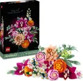 Produktbild: LEGO Botanicals Schöner Rosafarbener Blumenstrauß - Blumendeko - Bauset für Erwachsene - Dekorative Gänseblümchen, Kornblumen, Rosen und Holunderblüten zum Ausstellen - Bürodekoration 10342