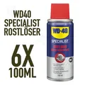 Produktbild: WD-40 SPECIALIST 6x 100 ml ROSTLÖSER ROSTENTFERNER ENTROSTER KRIECHÖL