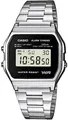 Produktbild: Casio A158WEA-1EF. Typ: Armbanduhr, Vorgeschlagenes Geschlecht: Unisex, Gehäusematerial: Harz. Akku-/Batterietyp: CR2016, Batterie Lebensdauer: 7 Jahr(e). Breite: 33,2 mm, Tiefe: 8,2 mm, Höhe: 36,8 mm (A158WEA-1AEF)