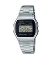 Produktbild: CASIO Armbanduhr Vintage digital Edelstahlarmband Resin Alarm Timer Unisex A158