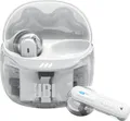 Produktbild: JBL Tune Flex Ghost 2, Kabellose Bluetooth-In-Ear-Ohrhörer mit Noise-Cancelling, 48 h Wiedergabezeit, IP54 wasser - und staubgeschützt, Multipoint-Verbindung, Ergonomisches Design, White Ghost
