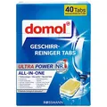 Produktbild: domol ULTRA POWER ALL-IN-ONE Spülmaschinentabs 40 St.