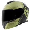 Produktbild: FC-Moto Motorradhelm Novo Circuit Klapphelm, integriertes Sonnenvisier schwarz S (55/56)