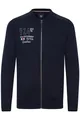 Produktbild: FQ1924 Erland Herren Strickjacke Cardigan Grobstrick, Größe:XL, Farbe:Navy Blazer (193923)