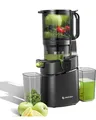 Produktbild: AMZCHEF 250W Automatischer All in One Entsafter 145MM Öffnung 1,8L Kaltpresse