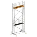 Produktbild: Layher Rollgerüst Uni Standard 8,35m AH  Fahrgerüst Alugerüst (DIN EN 1004:2004)