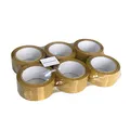 Produktbild: Paketklebeband 6er Pack Klebeband braun HTI-Line