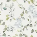 Produktbild: Papiertapete 285789 Tapete Blumen Floral 53 x 1005 cm Rasch Selection Blau