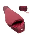 Produktbild: qeedo Daunenschlafsack Winter – sehr warm & komprimierbar, Komfort -5 °C, Größe M bis 170 cm, RDS Daune, wasserabweisend, Camping & Trekking