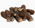 Produktbild: shoperama 9-teilige Keramik Holzscheite Set - Dekoholz Kamin mit 6 Holzscheiten & 3 Tannenzapfen für Bio-Ethanol- und Gas-Kamine, Kamin Deko