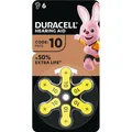 Produktbild: Duracell HÖRGERÄTE-BATTERIE 1,4V / DURACE TAB 10/6STK. 077559/166783