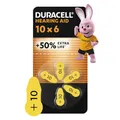 Produktbild: Duracell Hörgerätebatterien Typ 10 (6er-Pack)