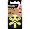 Produktbild: Duracell Duracell Hörgerätebatterie ZA 10 1.45 V 6 St. 100 mAh Zink-Luft Knopfzelle, (1.45 V)