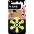 Produktbild: Duracell Hörgerätebatterie ZA 10 1.45 V 6 St. 100 mAh Zink-Luft