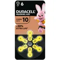 Produktbild: Duracell Hörgerätebatterien Typ 10 (6er-Pack)